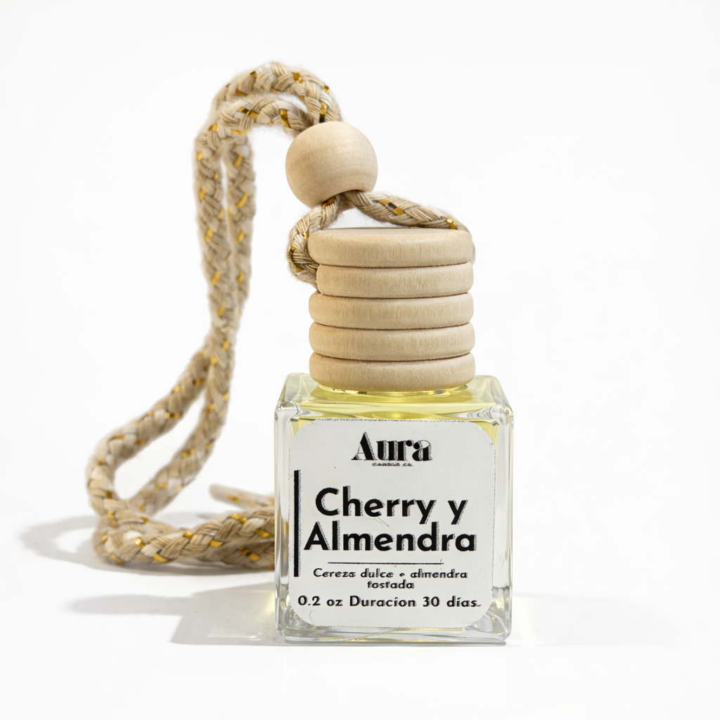 Difusor para Auto – Cherry y Almendra | Aura Candle Co.