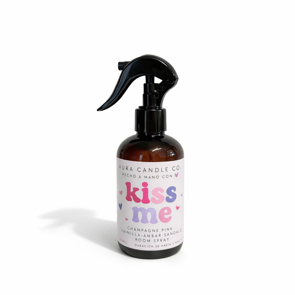 Room Spray “Kiss Me” – Champagne Pink