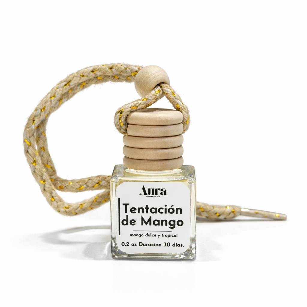 Difusor para Auto – Tentación de Mango | Aura Candle Co.