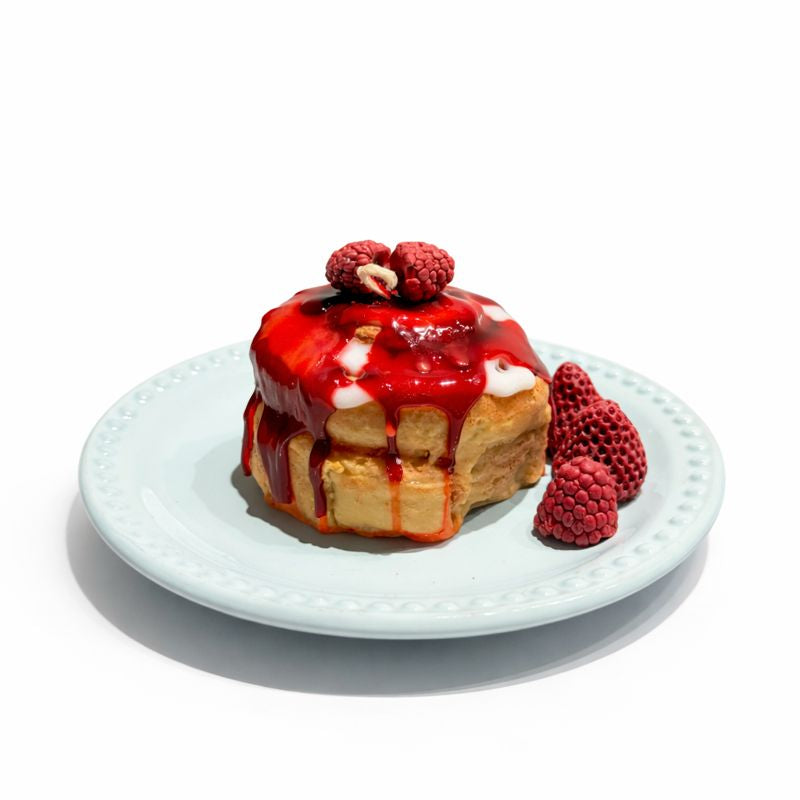 Vela Aromática Rol de Canela con Frambuesas – 250 g