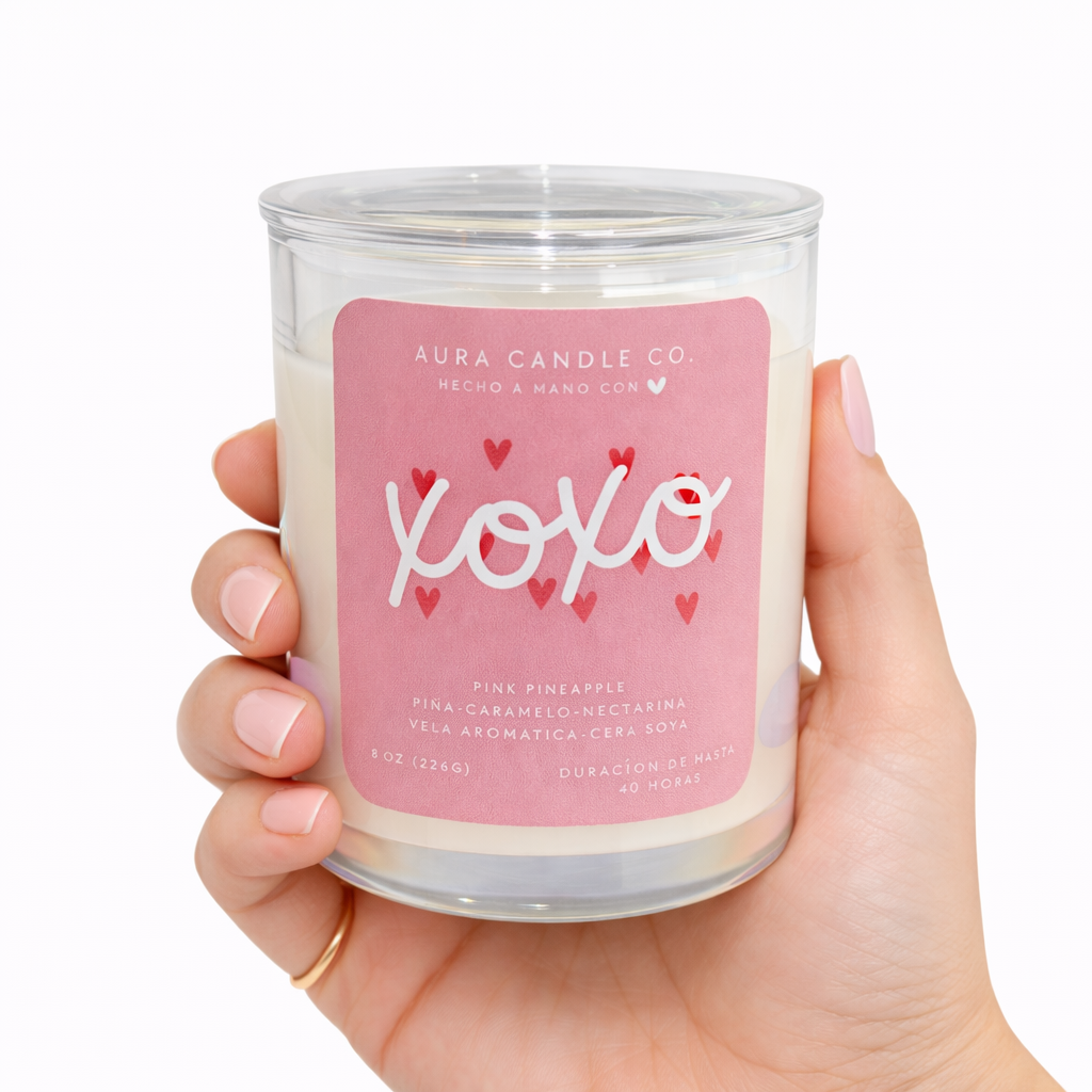 XOXO – Pink Pineapple | Aura Candle Co.