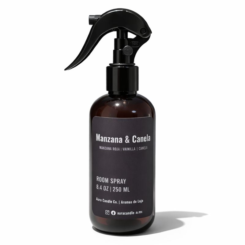Room Spray Manzana & Canela – Aura Candle Co.
