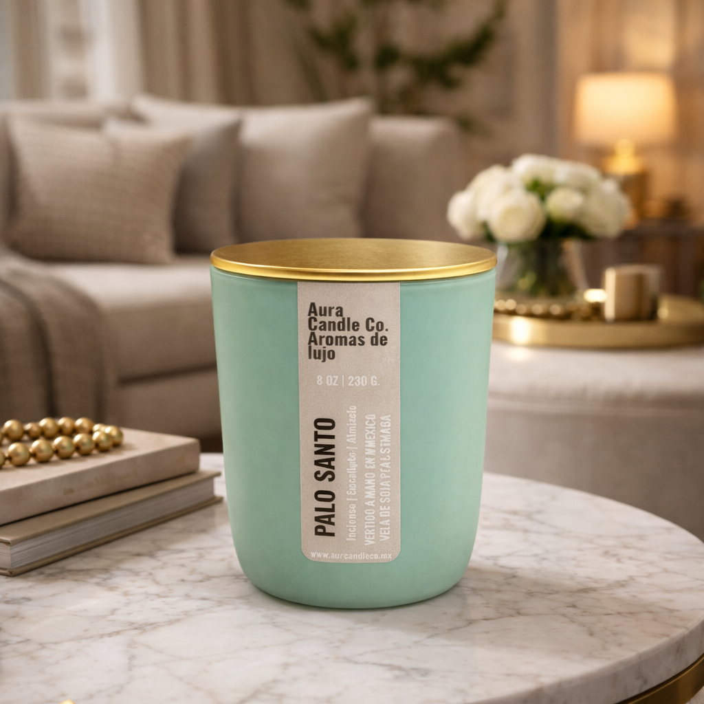 Palo Santo – Aura Candle Co. 230g.