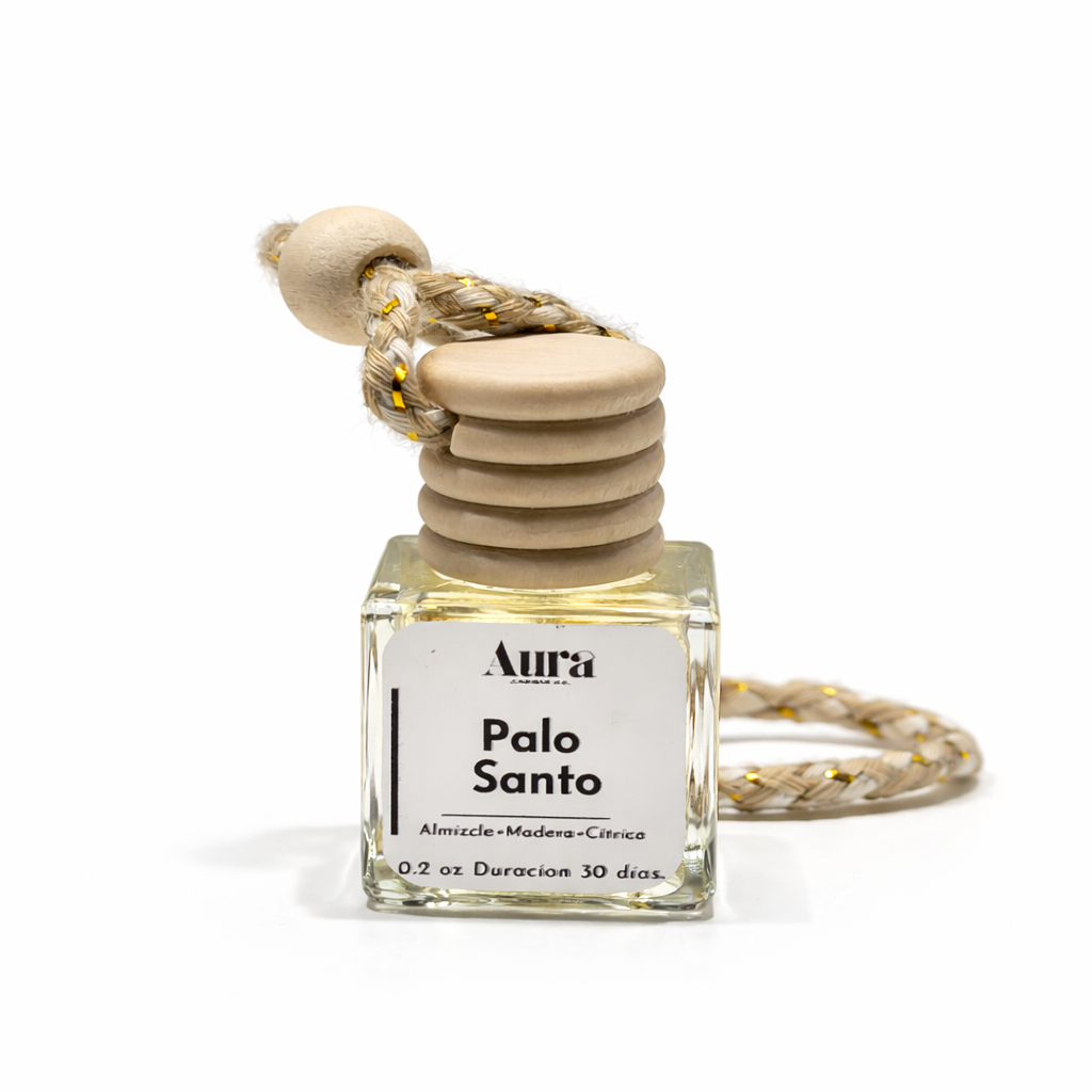 Difusor para Auto – Palo Santo | Aura Candle Co.