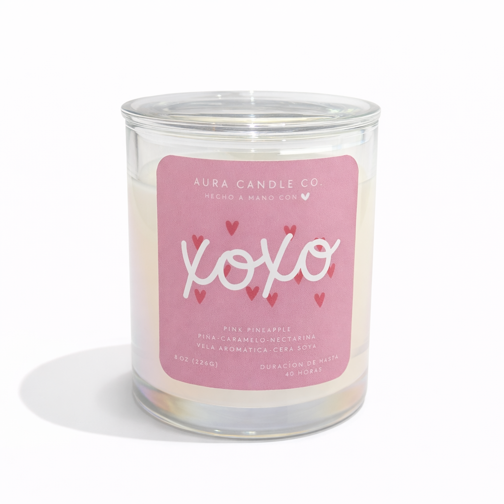 XOXO – Pink Pineapple | Aura Candle Co.