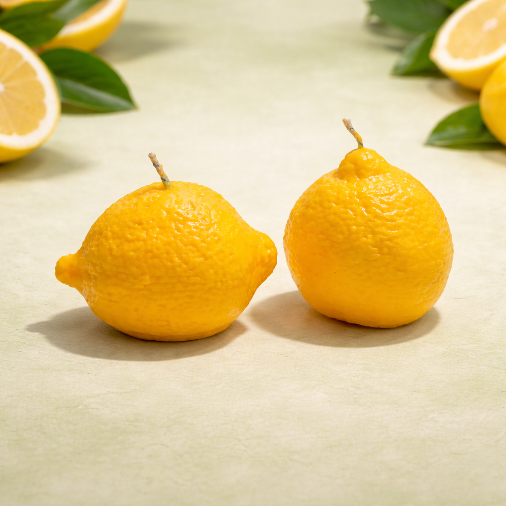 Vela Gourmet Limón Realista