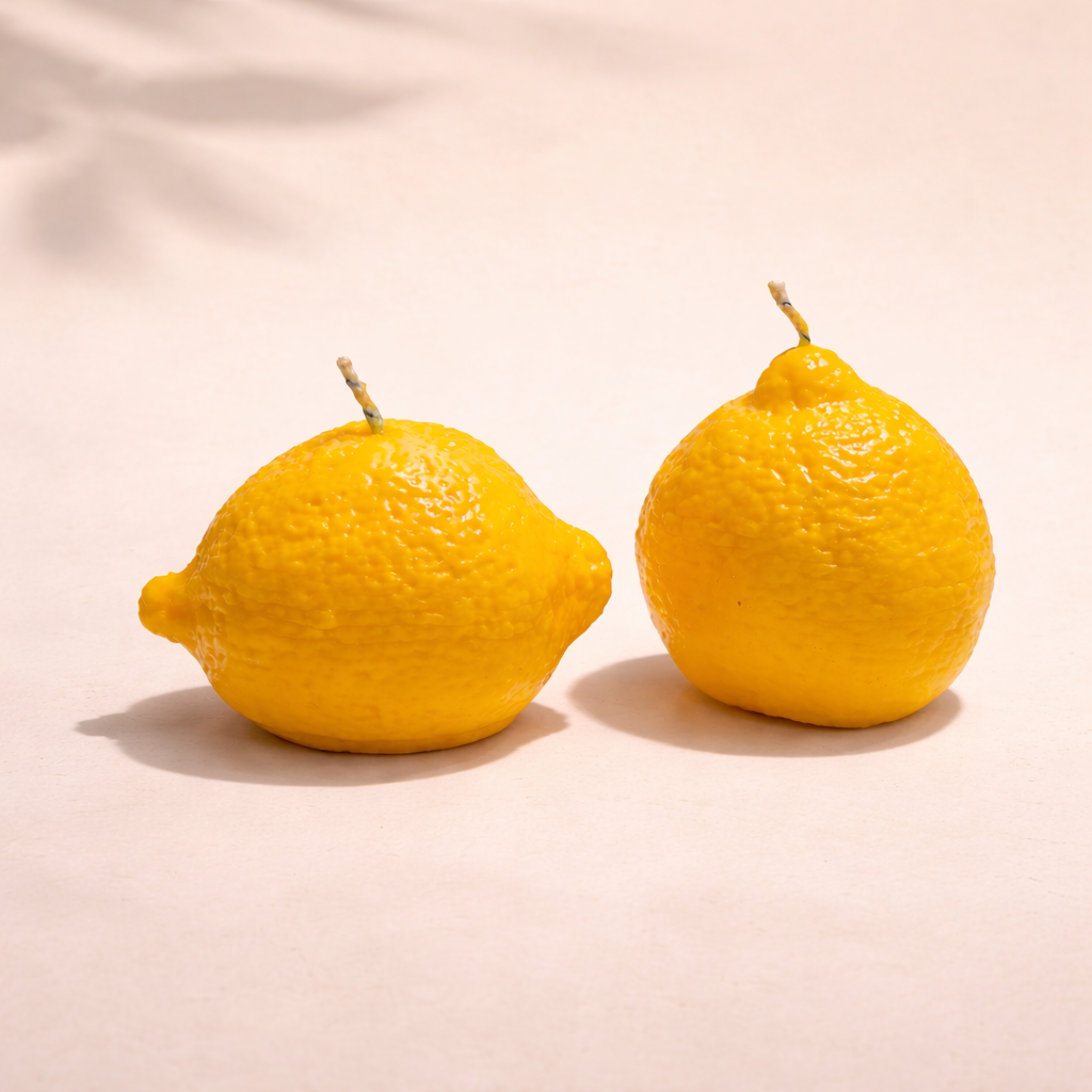 Vela Gourmet Limón Realista