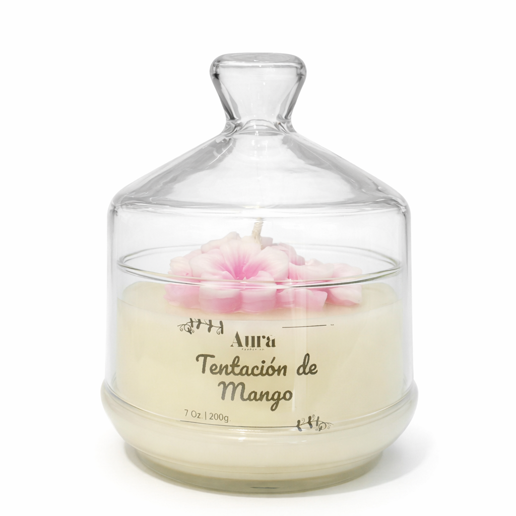 Vela Floral 200 g Aroma a Elegir
