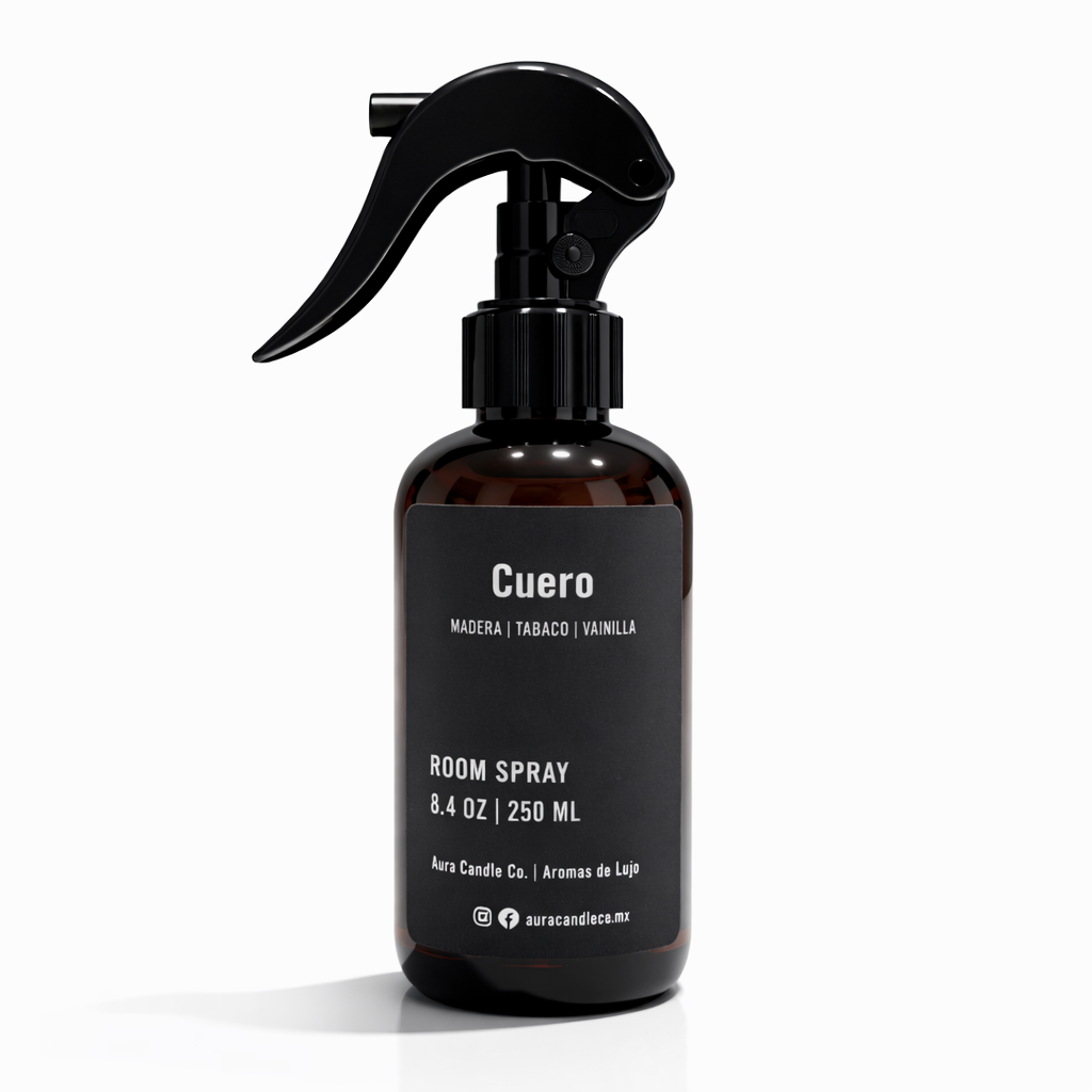 Room Spray Cuero – Aura Candle Co.