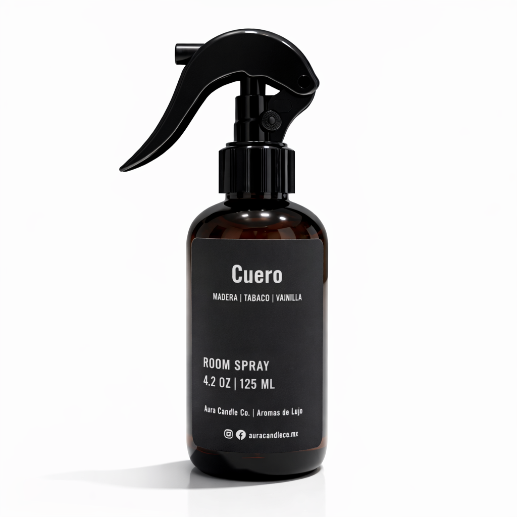 Room Spray Cuero – Aura Candle Co.
